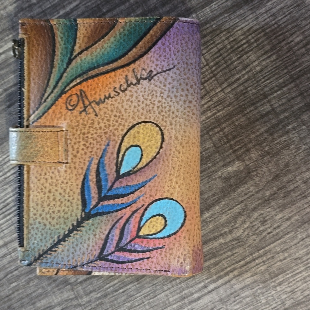 Anuschka Multicolor Women's Wallet - Picture 2 of 4